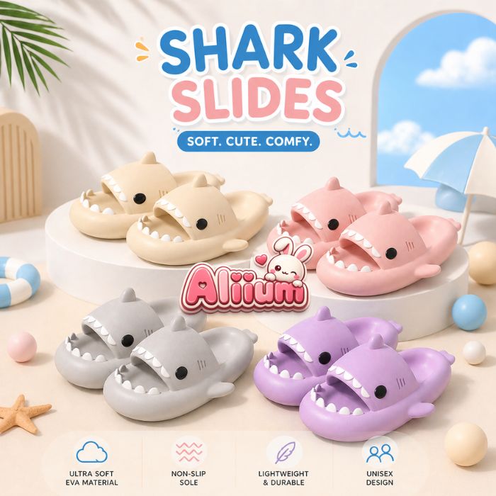 cute shark slides