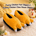 Fuzzy Chicken Feet Slippers
