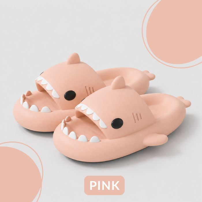 Shark Slides Pink