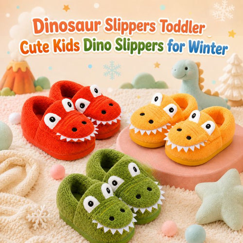 dinosaur slippers toddler