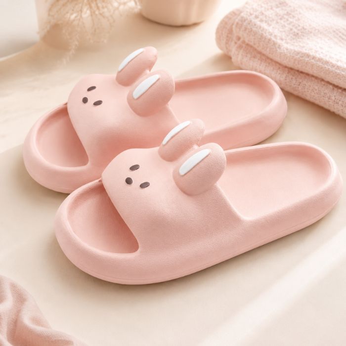 pink bunny Slippers