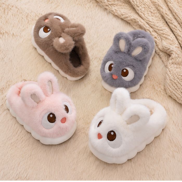 fuzzy bunny slippers