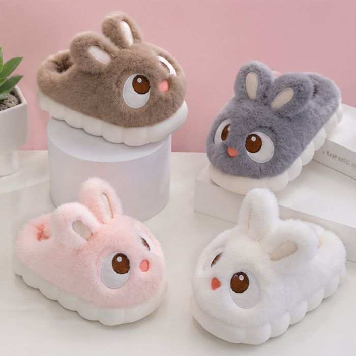 fuzzy bunny slippers